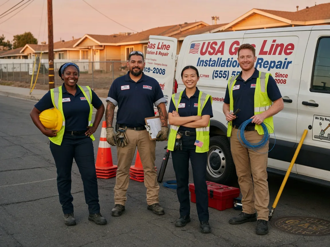 Gas Line Installation company in Lucile, ID